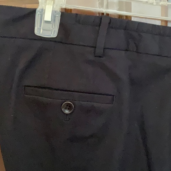 TALBOTS Trousers in Pebble Texture in Navy - Size 18W - Picture 3 of 3